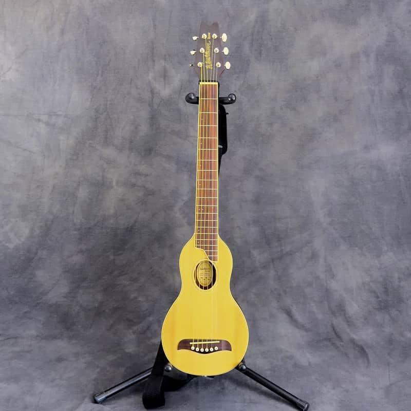 Washburn RO10 Rover Steel String Travel Acoustic Guitar Natural