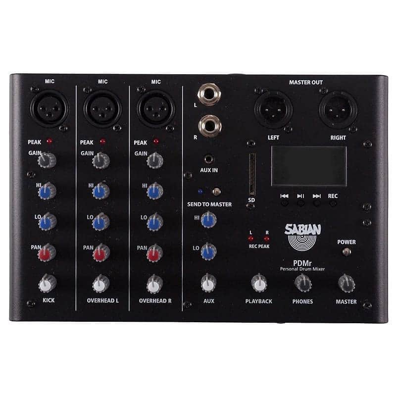 Sabian SSKIT Sound Kit 4-Piece Drum Mic and Mixer Set image 2