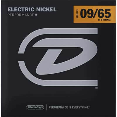 Dunlop DEN0965 Electrique Light 8 cordes 09-65 image 1