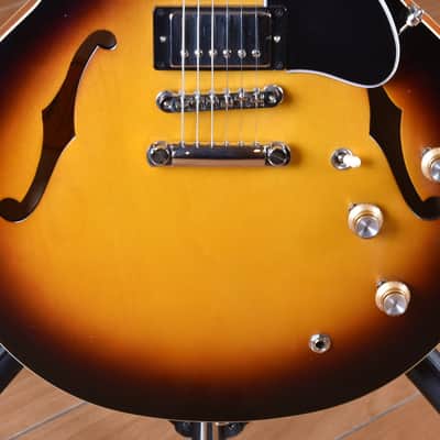 Epiphone Inspired by Gibson Custom 1962 ES-335 Reissue Vintage Burst image 11