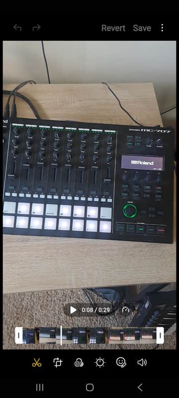 Roland MC-707 Groovebox 2019 - Present - Black image 1