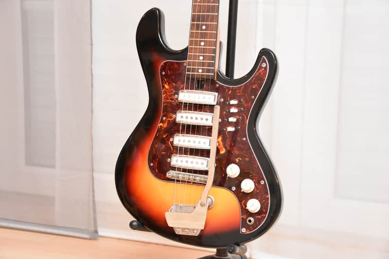 Teisco Hertiecaster EG-404 T – 1960s Vintage Japan Solidbody Guitar / Gitarre image 1