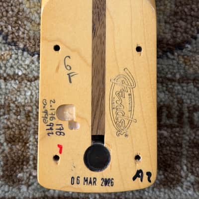 Fender Player Strat Neck Reverse Headstock Maple, 22 Medium Jumbo, 9.5", ModernC image 9