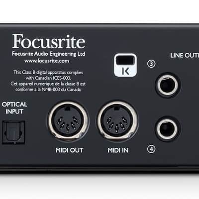 Immagine Focusrite Clarett-PLUS-4PRE mid 2020' - RED - 2