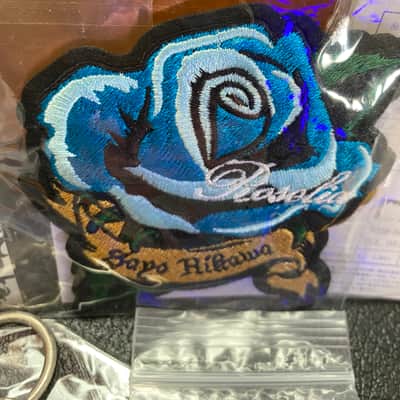 ESP M-II SAYO Hikawa bang dream x ESP collaboration guitar 2021 - Blue image 11