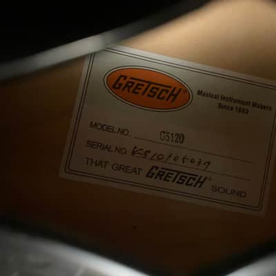 Gretsch G5120 Electromatic Hollow Body 2006 - 2013 - Black WITH CASE image 4