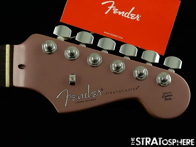 Fender American Professional II Stratocaster Strat NECK & TUNERS Rosewood MHC image 1