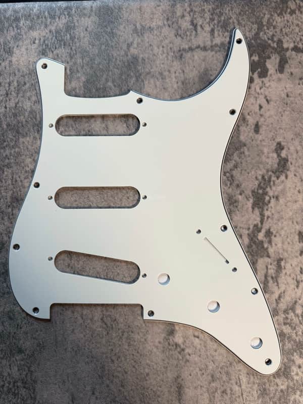BMC Standard Stratocaster® Strat® Pickguard 3 Ply 11 Hole SSS Single Single Single Parchment [L25] image 1