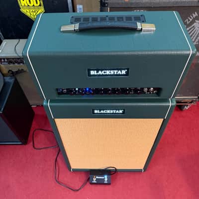 BLACKSTAR James Nichols Signature 50H 50Watt + Box JJN 212 green inkl. Fußschalter image 4