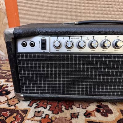 Vintage 1981 ProAmp Ltd 60w 6L6 Valve Guitar Amplifier Head w Pedal Manual 1980s image 4