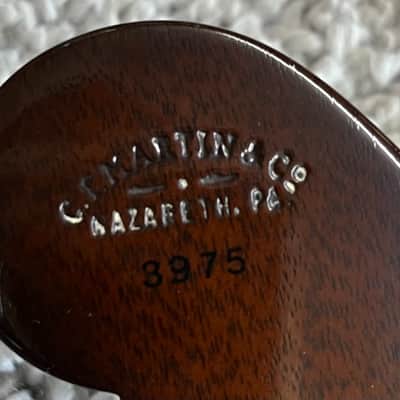 1982 Martin EB-28 Fretless Bass in Sunburst finish with hardshell case -Gorgeous image 10