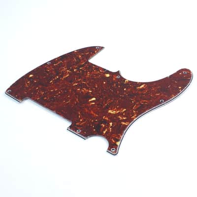 Replacement Tele Esquire Style Guitar pickguard ,4ply Red Tortoise image 2