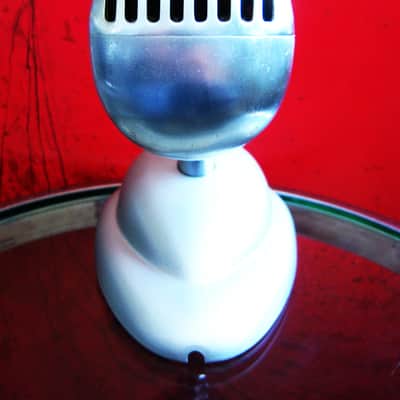Vintage 1940's Shure 55 / 55S dynamic microphone satin chrome w S-36 desk stand Elvis 55S # 9 image 12