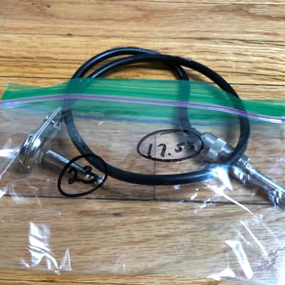 Mogami 2319 17.5” Pancake 1/4” - Small Barrel 1/4” Patch Cable image 3