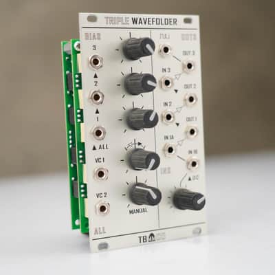 Toppobrillo Triple Wavefolder Eurorack Module w/ Tiptop Stackcable #58429 image 5