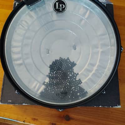 Latin Percussion LP1601 RAW Series Trash Snare with Sound Enhancer 2010s - Silver/Black image 8