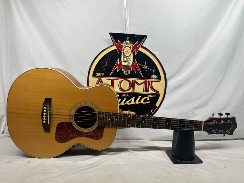 Guild Jumbo Junior E SP/MH Acoustic Electric Guitar image 1