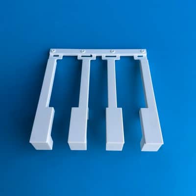 ALESIS MELODY HARMONY 61 MKII Keyboard Part: White Keys [C-E-G-B] 4-Key Set image 3