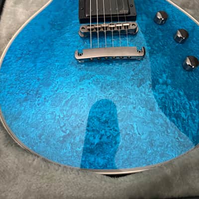 ESP Original Eclipse Custom - Blue Liquid Metal image 2