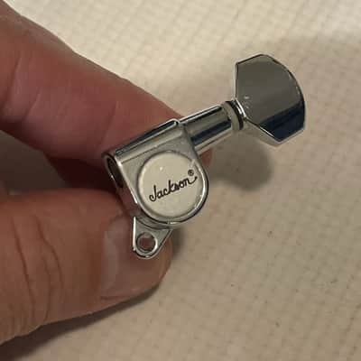 2000's Jackson Kelly & Dinky Guitar Chrome Jin Ho Korea Tuners Tuning Pegs 6 In Line image 7