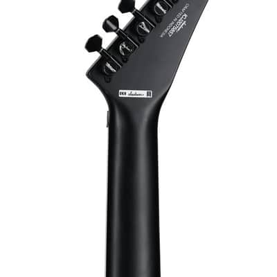 Jackson X Rhoads RRX24MG7 Satin Black Primer Gray Bevels image 7