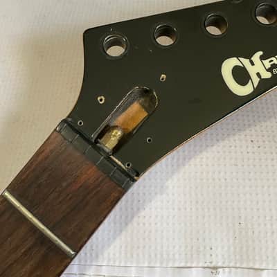 1988 Japan Charvel Jackson Import Model 3 R Logo Guitar Neck 22 Fret Dot Inlays image 5