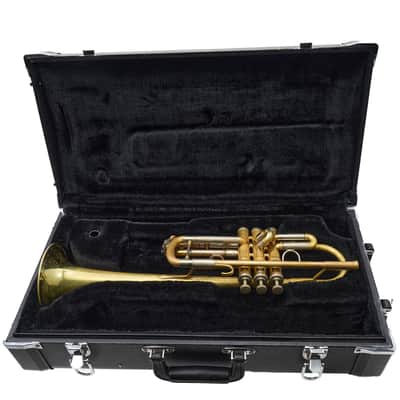 Schagerl 'Charis' Large Bore C Trumpet in Raw Brass SN 7341L image 17