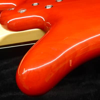 Spector Early Production Legend 4 Classic Soap Bar Humbuckers W/Case : Leveled Crowned & Dressed Frets 2003 - Trans Orange image 7