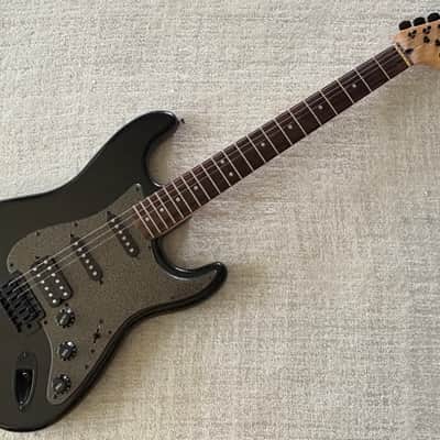 2015 Squier Bullet Stratocaster HSS w Tremolo Limited-Edition Electric Guitar Black Metallic image 2