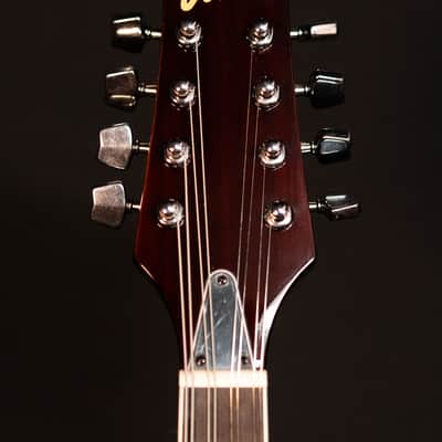 Ibanez M510E A-Style Acoustic/Electric Mandolin,  Brown Sunburst High Gloss image 9