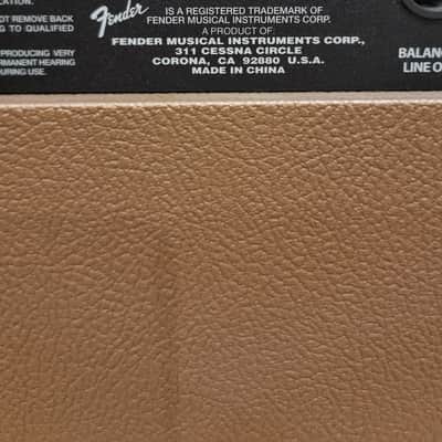Fender Acoustasonic 40 2-Channel 40-Watt 2x6.5" Acoustic Guitar Amp 2017 - Present - Brown image 6