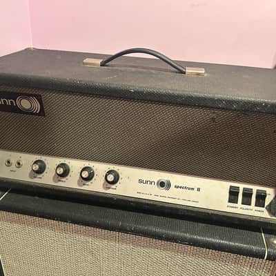 Sunn Spectrum II Head 1960s - Black image 1