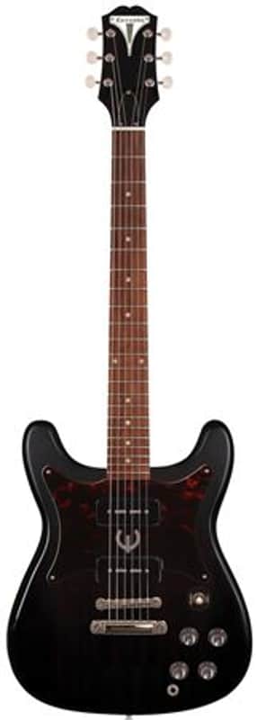 Epiphone Wilshire P90 Guitar 2 Pickup Double Cutaway Ebony image 1