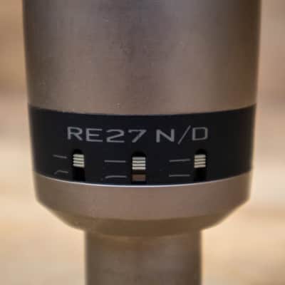ElectroVoice RE-27N/D Dynamic Broadcast Announcer Microphone RE-27 RE27 U283748 image 6