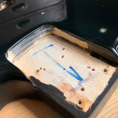 Fender Jazz Bass Guitar Body 1992 Mexico Mexican MIM - Early USA Carona Body ? image 4