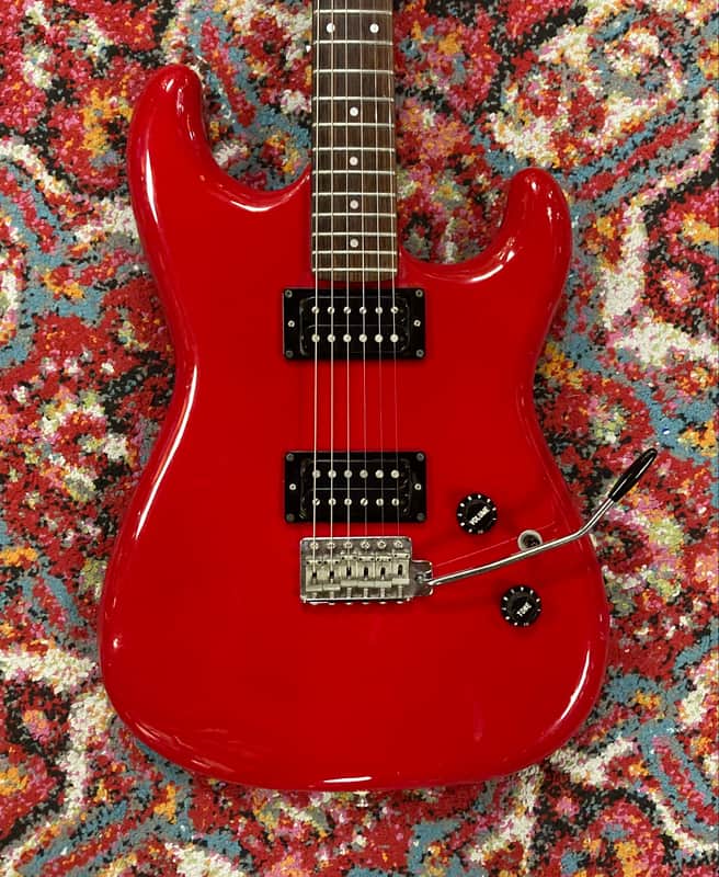 Squier MIJ Contemporary Stratocaster HH 1985 - Red, Very Good, SKU: I781819-U-7G image 1