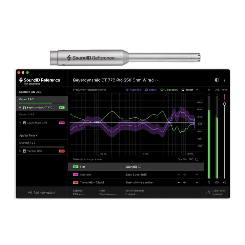 Sonarworks SoundID Reference Software for Speakers-Headphones with Microphone image 1