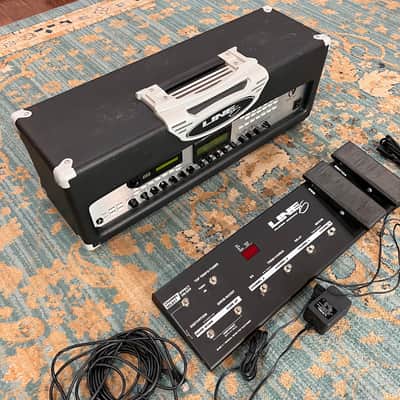 Line 6 Vetta 200-Watt Stereo Digital Modeling Guitar Amp Head w/ Footswitch - Black image 4