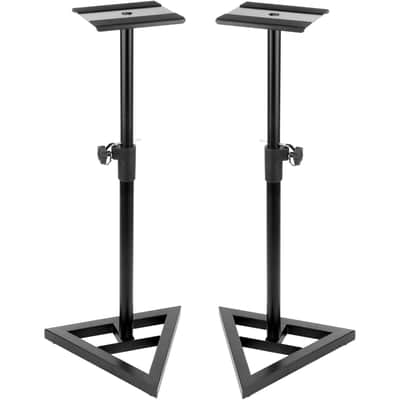 Universal Audio Apollo Twin X QUAD Heritage Edition, (2) KRK RP5G4 Monitors, Monitor Stands, (2) Mogami XLR to 1/4 Bundle image 5