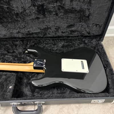 2021 Fender 75th Anniversary Player Stratocaster - Black Strat - w/ Hardshell Case image 8