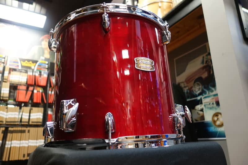 Yamaha Stage Custom 18x16 Floor Tom Cranberry Red image 1