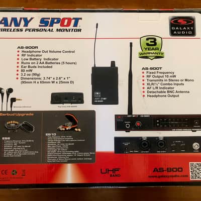 Galaxy Audio AS-900 Wireless Personal Monitor image 2