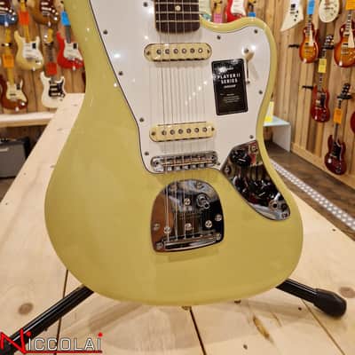 Fender Player II Jaguar, Rosewood Fingerboard, Hialeah Yellow image 9
