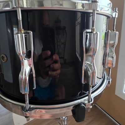 RARE 🥁😱💥🥁Tama  Artstar Cordia Mastercraft 8x14  80's  - Piano Black image 13