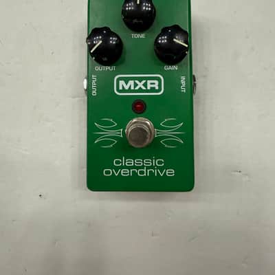 MXR Dunlop M-66 Classic Overdrive Green Guitar Effect Pedal image 1