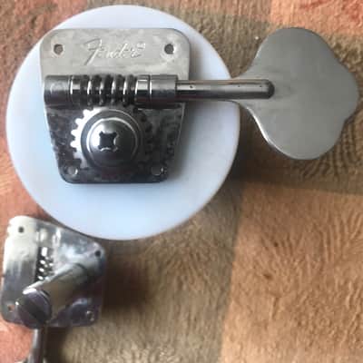 Vintage Fender Bass Tuners-Machine Heads-Precision-Jazz-Telecaster 1973-1976 image 3