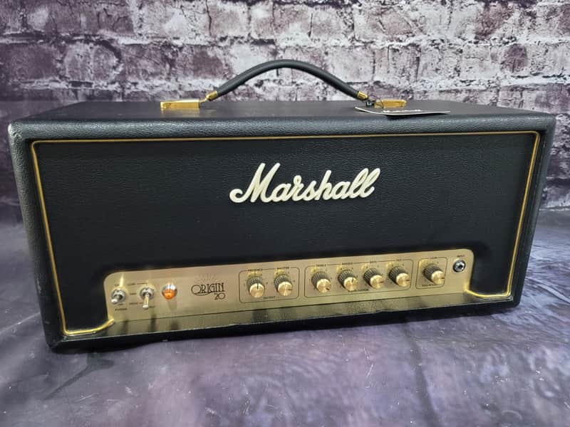 Marshall Origin ORIGIN20H 20-Watt Tube Guitar Amp Head 2018 - Present - Black image 1