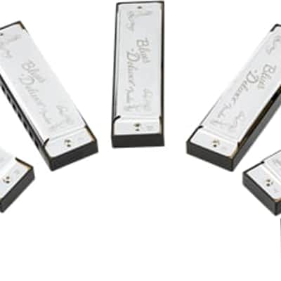 Fender #0990701049 - Blues Deluxe Harmonica, Pack of 7, with Case image 3