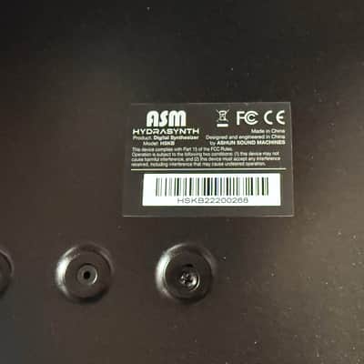 ASM Hydrasynth 49-Key Polyphonic Synthesizer 2020 - Black image 3