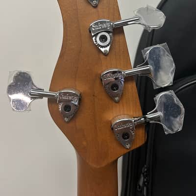Sadowsky MetroExpress 21 Fret Vintage M/J Bass 5 String Morado Fretboard - Champagne Metallic image 5